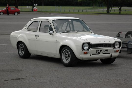 Very rare Mk1 Ford Escort RS1600, he was flying all day